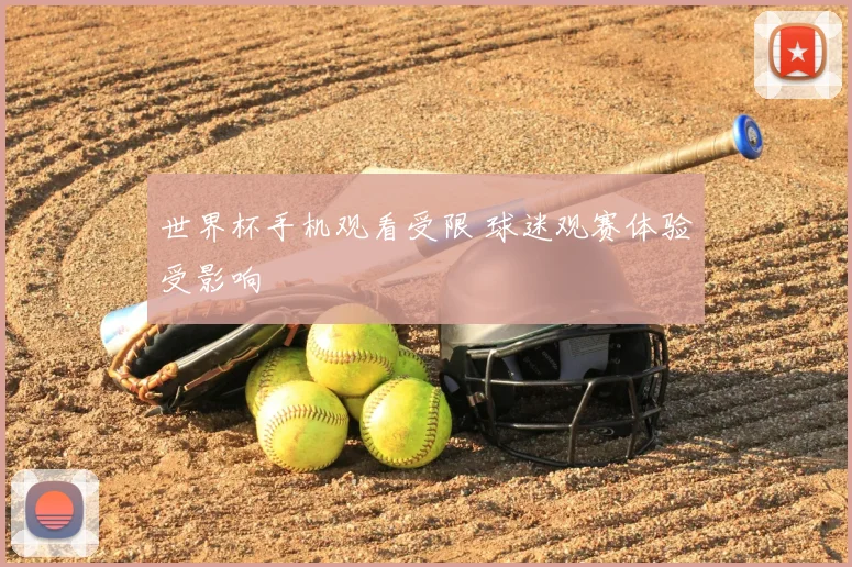 世界杯手机观看受限 球迷观赛体验受影响