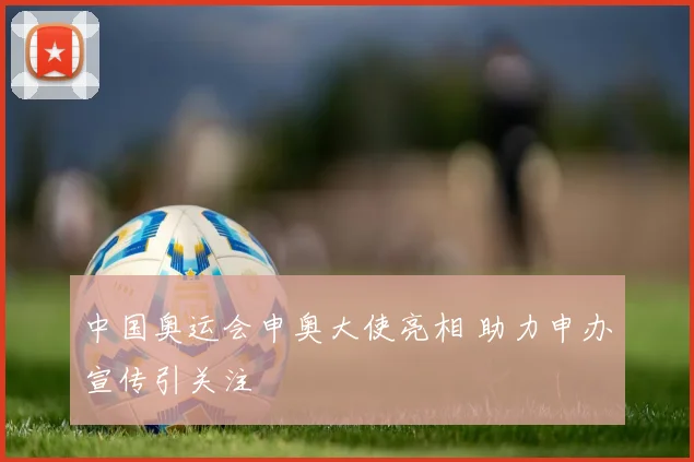 中国奥运会申奥大使亮相 助力申办宣传引关注